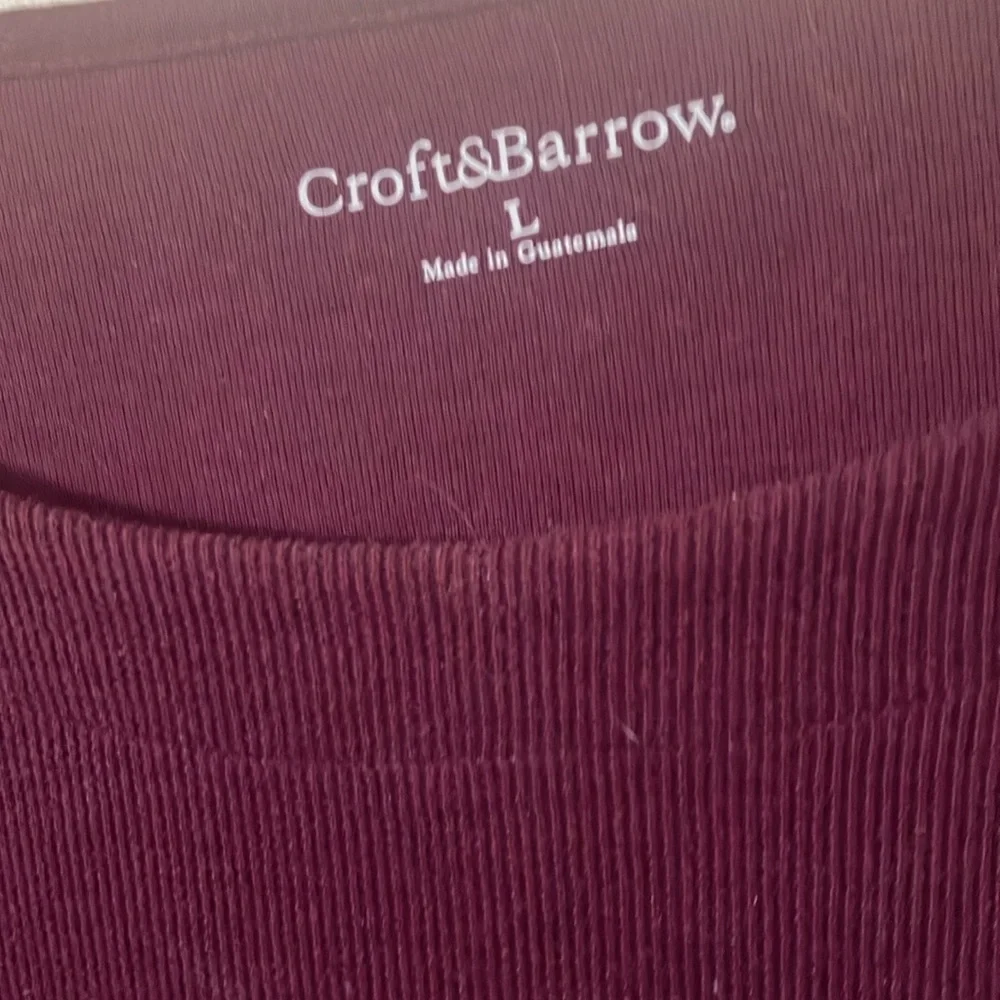 FINAL MARKDOWN Ladies Croft and barrow top large